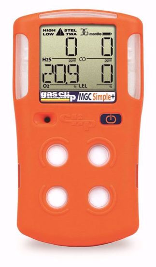 Picture of Multi Gas Clip 4-Gas Monitor (H2S,O2,CO, and LEL) Gas Clip Technologies, PER EACH