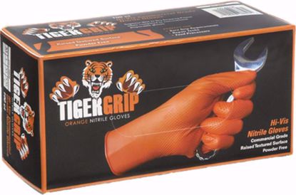 Picture of Eppco Tiger Grip Nitrile Gloves, PER BOX, CHOOSE SIZE!