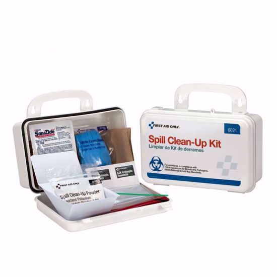 Picture of 20 Piece Blood Borne Pathogen Spill Clean-Up Kit In Weatherproof Plastic Case