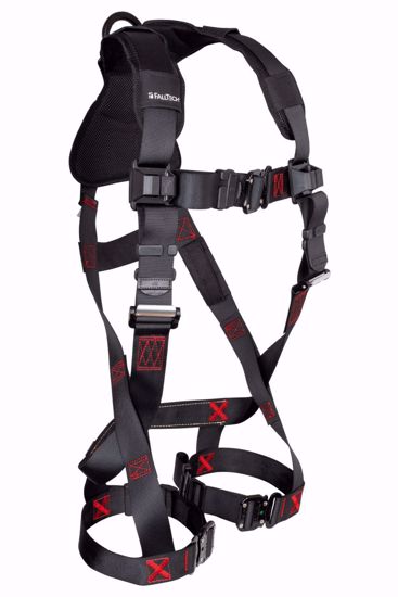 Picture of FT-Iron™ 1D Standard Non-Belted Full Body Harness, Quick Connect Buckle Leg Adjustment, CHOOSE SIZE!