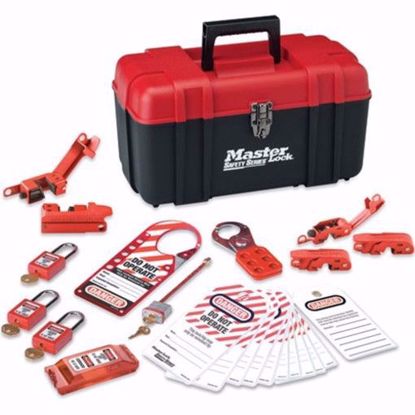 Picture of Safety Series™ Personal Lockout Kit, 24-Piece plus Tool Box, PER EACH