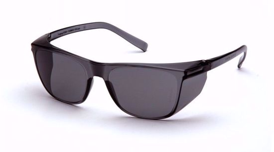 Picture of Legacy Gray H2MAX Anti-Fog Lens with Gray Temples, PER DZ