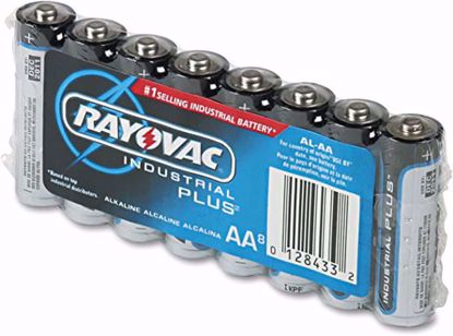 Picture of Rayovac alkaline batteries, AA, 96/case, PER CASE