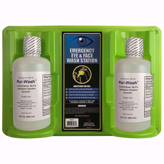Picture of Radians Personal Eyewash Station, 2 each 32 oz bottles, per each