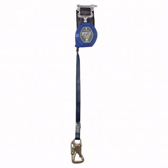 Picture of 8' FT-X® EdgeCore™ Tie-Back Class 2 Leading Edge Personal SRL-P, Single-leg with Steel 5k Snap Hook