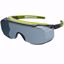 Picture of UVEX® Avatar™ Plus OTG Rimless Safety Glasses with Black Temple, Gray Anti-Fog Lens with Ultra-Dura® Hardcoat, per PAIR