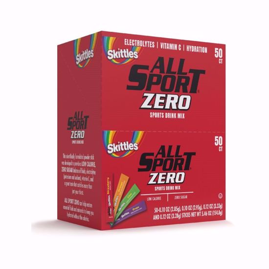 Picture of All Sport Sugar Free Skittles Powdered Variety Pack Sport Drink Mix (50 per box), PER BOX